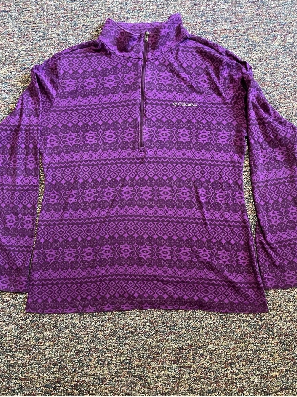 Columbia Women’s 1/4 Zip pullover Size XL